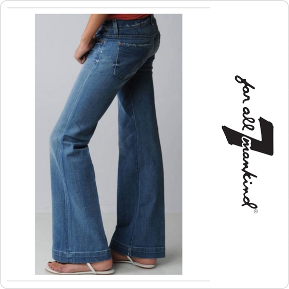 7 For All Mankind Denim - 7 For all Mankind Lexie Dojo Jeans 28x31